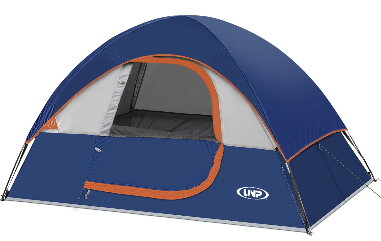 Camping Tent 2 Person, Waterproof Windproof Tent with Rainfly Easy